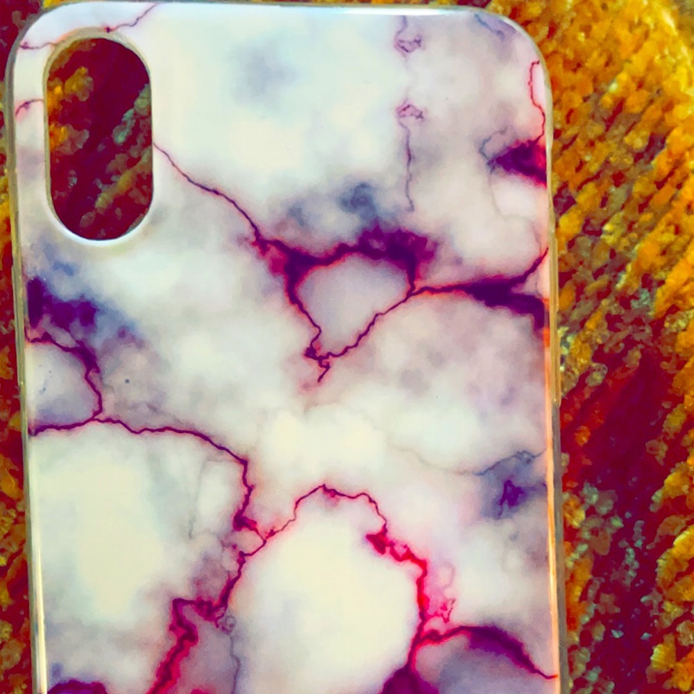 iPhone X and XS marble phone case